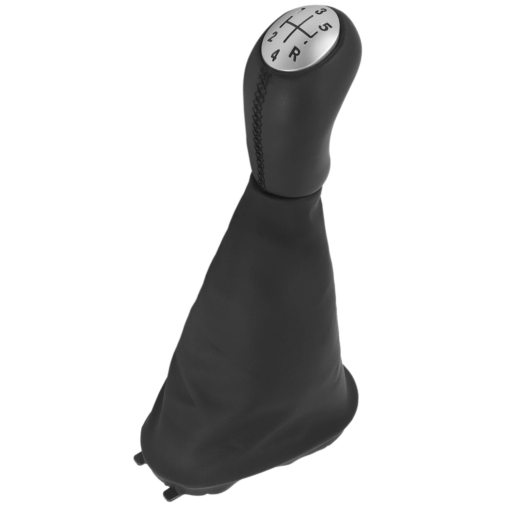 

Car 5 Speed Maunal Gear Shift Knob Lever with Boot Cover for Renault Clio 2 II Clio 3 III Megane 2 II Scenic 2 II Kangoo