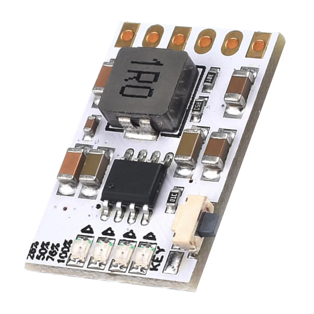 

Upgraded Version 2A 5V Lithium Battery Protection Board 4 Level Interval Indication Charging Discharging Integrated PCB Module