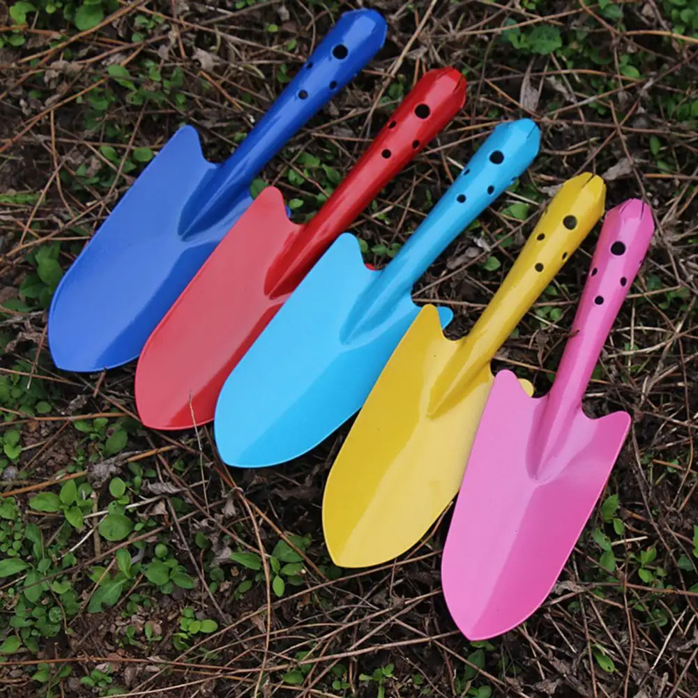 

2Pcs Gardening Shovel Multi-purpose Fine Polishing Accessory Mini Plant Gardening Hand Shovel Kids Garden Hand Tool for Outdoor