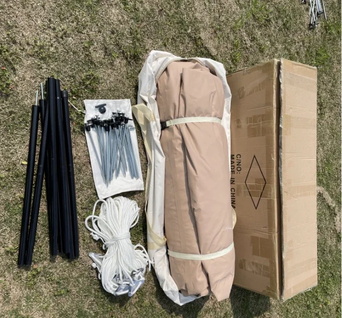 Шикарная палатка из ткани Оксфорд для кемпинга на открытом воздухе 3 м 4 5 6 7 сезона