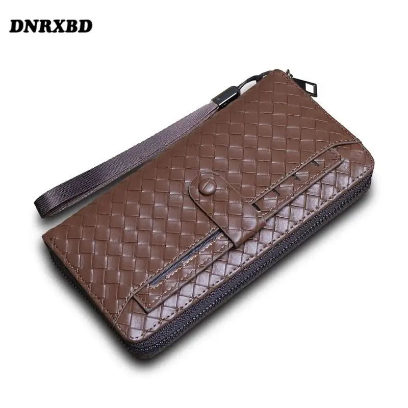 

Брендовые мужские кошельки DNRXBD, клатч, кредитница, мужской кошелек на молнии, вместительный кошелек для мужчин, бумажники для мужчин