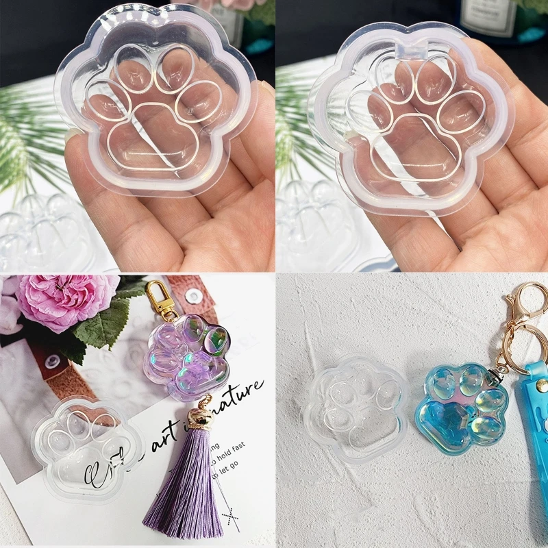 

Silicone Claw Storage Box Resin Epoxy Ashtray Silicone Model Paw Resin DIY Jewelry Pendant Resin Art Home Decor