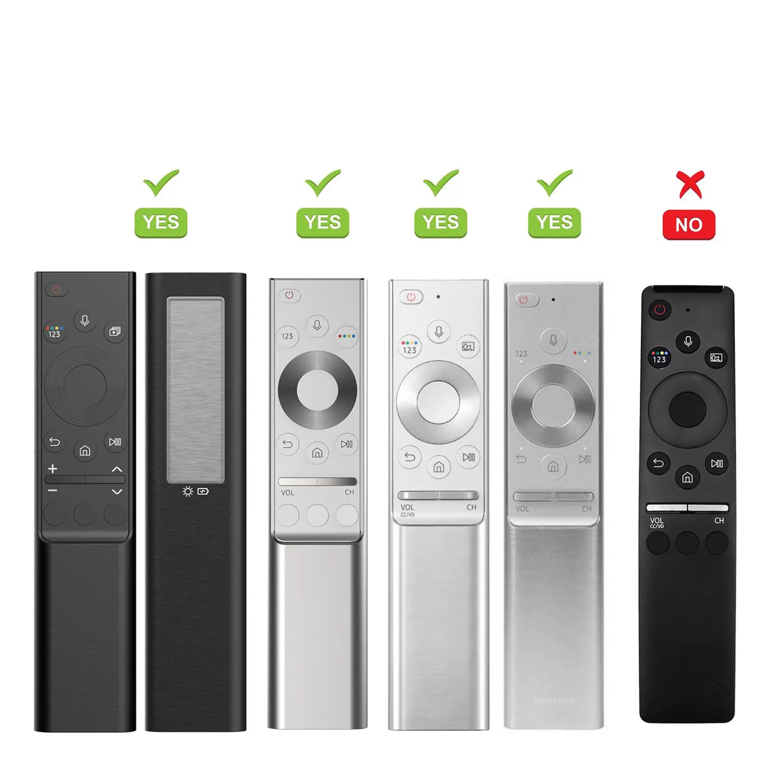 Silicone Protective Case For Smartone Smart TV Remote Control BN59 Series Anti-Lost Shockproof Tv Remote Cover Sleeve Protector