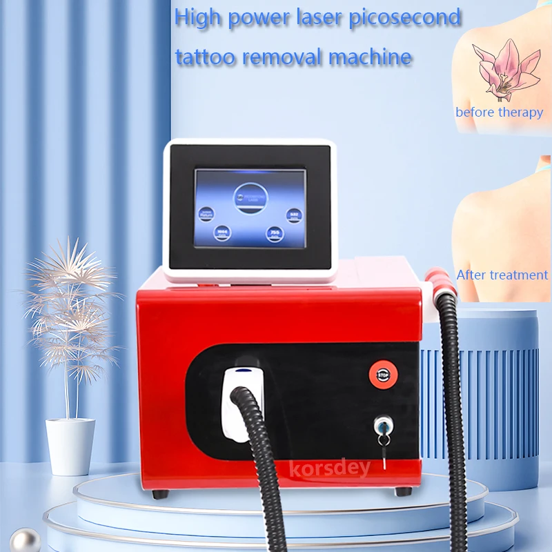 

Pico Laser 532nm 755nm 532nm 1064nm Carbon Peeling ND YAG Laser Tattoo Removal Freckle Treatment Whitening Picosecond Machine