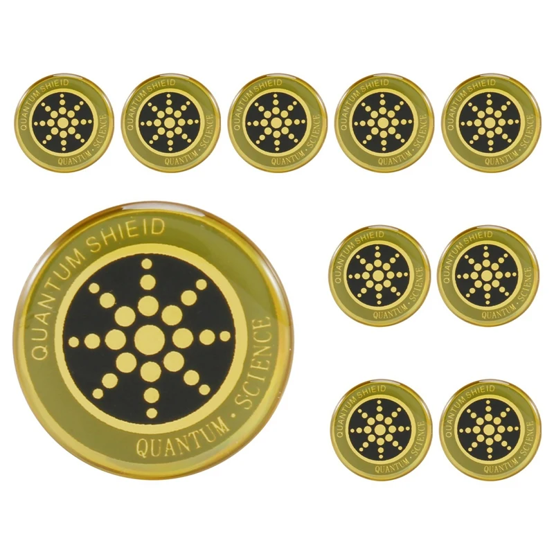

10Pcs Emf Protection Sticker Anti Radiation Cell Phone Sticker For Phones Ipad Laptop Andall Electronic Devices