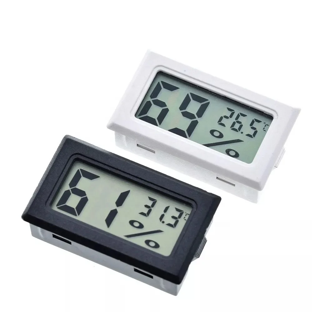 

Mini LCD Digital Thermometer Hygrometer Temperature Indoor Convenient Temperature Sensor Humidity Meter Gauge Instruments