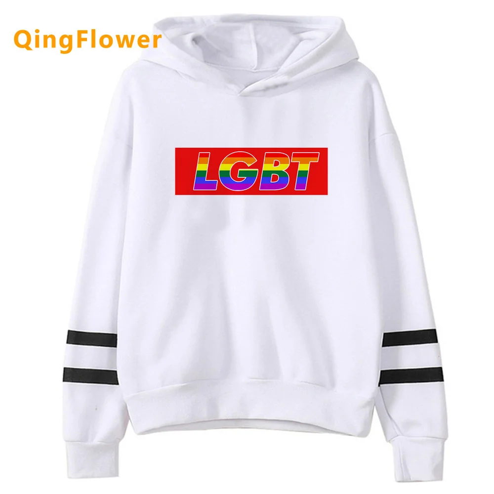 

ЛГБТ лесбийские геи бисексуальные флуоресцентные женские свитшоты с принтом