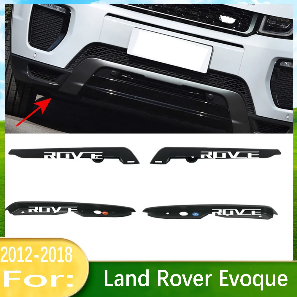 

Car Front Bumper Lower Trim Air Deflector Trim Molding For Land Rover Range Rover Evoque 2010 2011 2012 2013 2014 2015 2016-2018