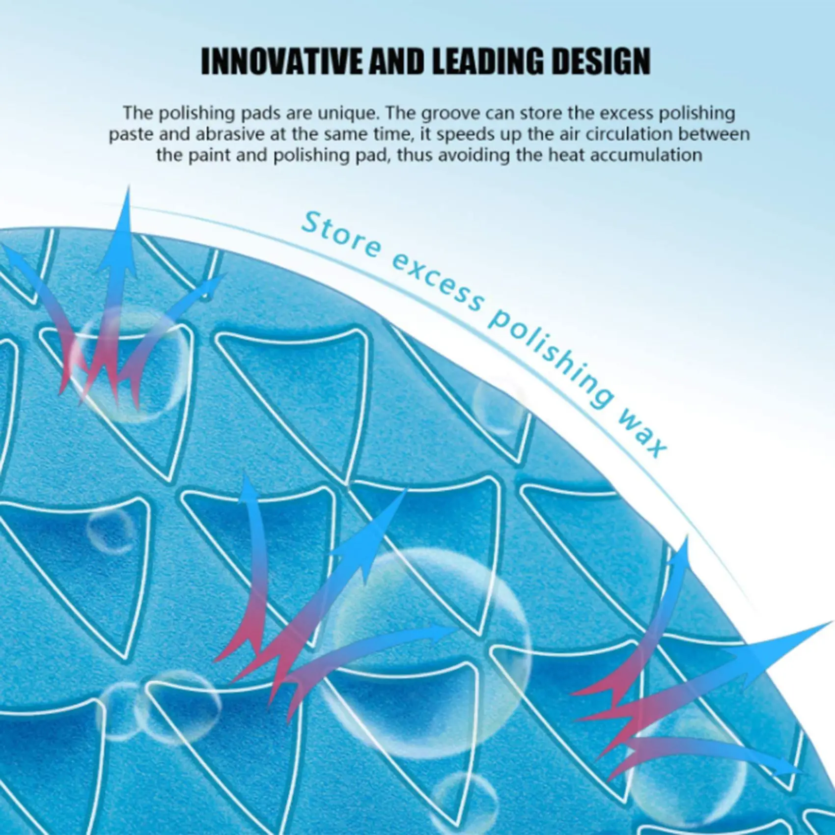 

Полировальные колодки, 5 шт., 6 дюймов, подложка, бриллиантовые колодки, набор полировальных колодок для автомобильного буфера, полировальная смесь