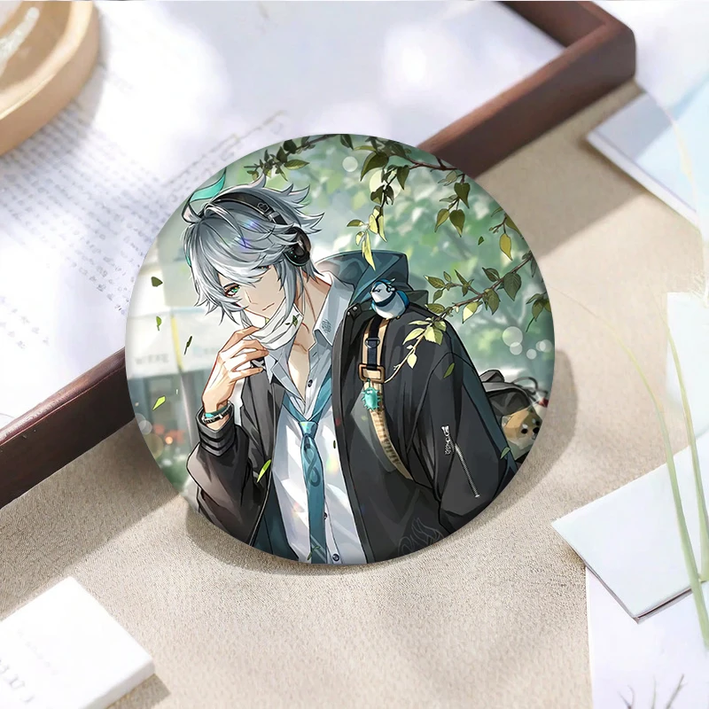 Аниме Genshin Impact Alhaitham косплей акриловый зыбучий песок Маджонг мультфильм кулон