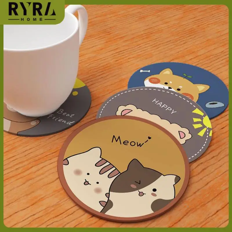 

Integrated Molding Cookware Insulation Mat Size 16cm Diameter Tableware Accessories Easy To Clean Tablecloth Good Resilience
