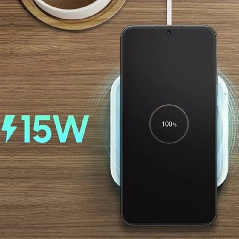 Samsung Fast Wireless Charger 15W QI Pad For Galaxy Z Fold Flip 3 4 S23 S22 S21 Ultra S10+ S9 S8 Plus Note 20 Earphone,EP-P2400