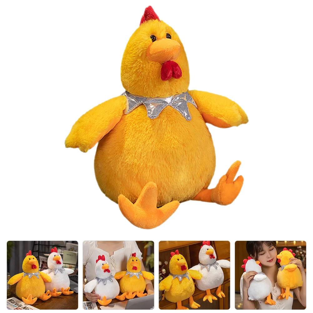 

Stuffed Animal For Home Aesthetic Animals Small Chicken Plush Plaything Cute Toy Adorable Cartoon