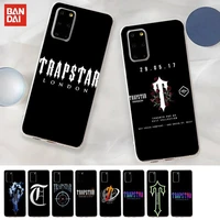for trapstar phone case for samsung a10s a20s a30s a40 a30 a50 a70 a31 a51 a52 a50s a10a 12 a20 a20e a71 transparent