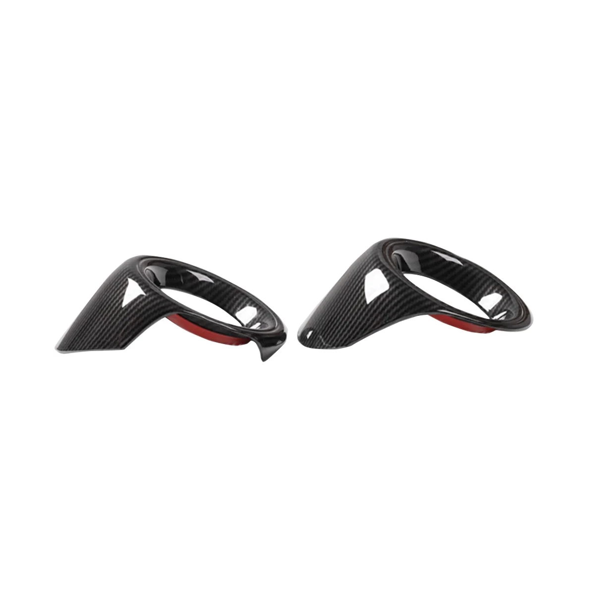 

2015-2018 for Carbon Fiber Front Fog Lamp Cover Trim 2