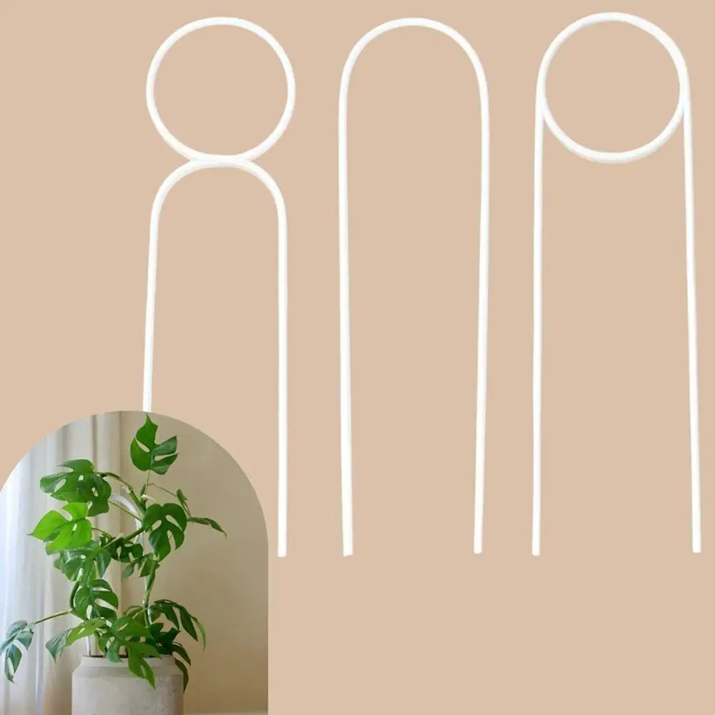 

Съемная 3 шт./компл. Удобная универсальная стойка для поддержки декоративных растений, 2 цвета, стойка для подъема растений, легкая установка...