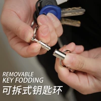 quick release key ring detachable detachable buckle quick release double ring key ring outdoor letter quick release buckle