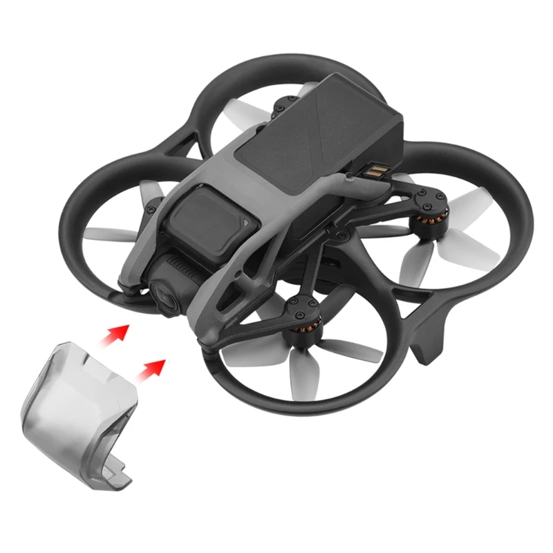 

Защитная пленка для объектива камеры Avata Gimbal Avata аксессуары для дрона Прозрачная черная крышка B36A