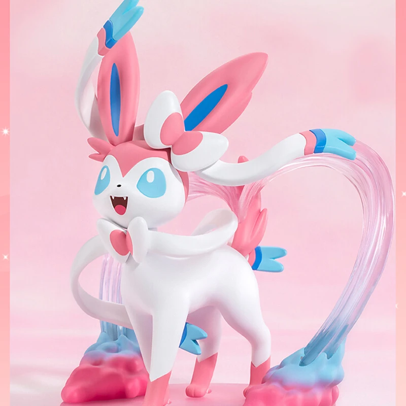 

18Cm Pokemon Eeveelution Espeon Umbreon Sylveon Cartoon Child Tide Play Ornaments Model Collection Toy Doll Pvc Material