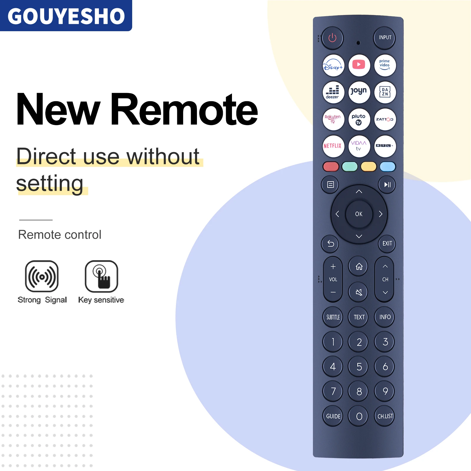 

New Remote Control EN2P36H (0011) for Hisense Smart TV