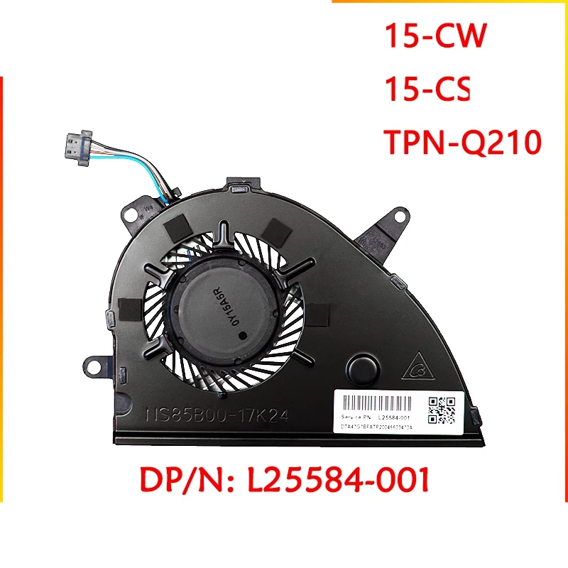 Новый оригинальный вентилятор TPN-Q207 Q208 Q210 для HP Star 14-ce 15-cs 15-cw (art.: 3920d369fa3ef) - 3920d369fa3ef