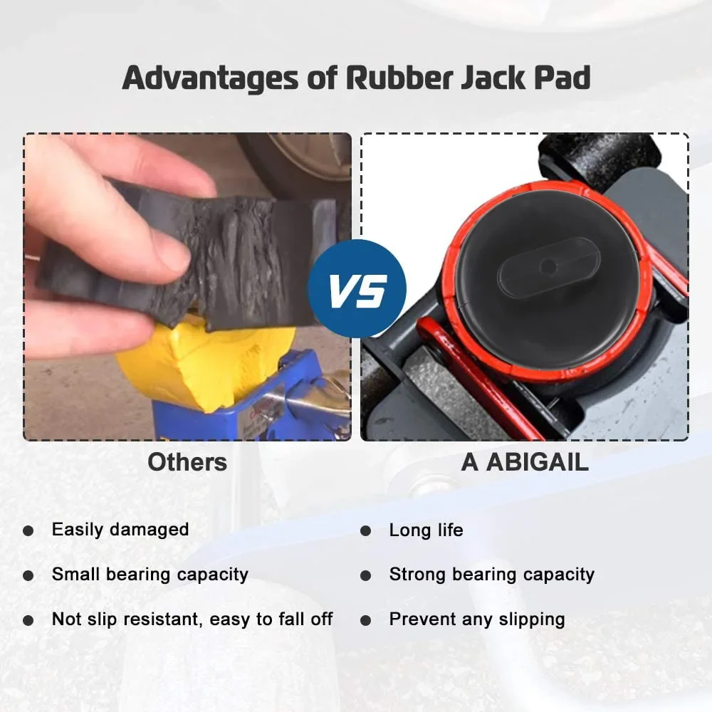 4 шт. Нескользящие прокладки для домкратов Corvette конструкция безопасного подъема