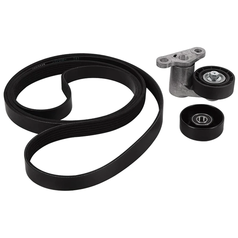 

12580196 Drive Belt Tensioner Accessory Kit For Chevy Express Silverado 1500 2500 3500 Avalanche Suburban GMC Savana