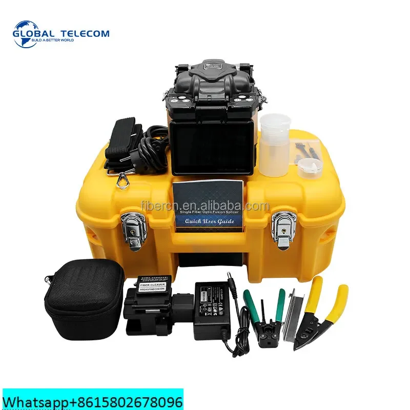 FUJITOMO FSM-27S FTTH Maquina empalmadora de fiber optica Fusion multifuncion