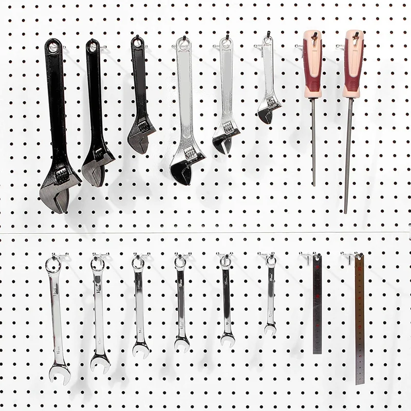 Promotion! Pegboard Hooks Organizer Kit 2-Inch Peg Board Asseccories Shelf For Organizing Various Tools 80 Pack |