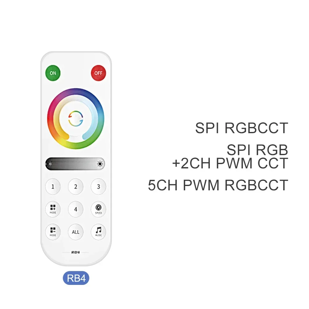 

RGB-контроллер SAGE LU MEI SP530E/SP630E для одноцветной светодиодной ленты