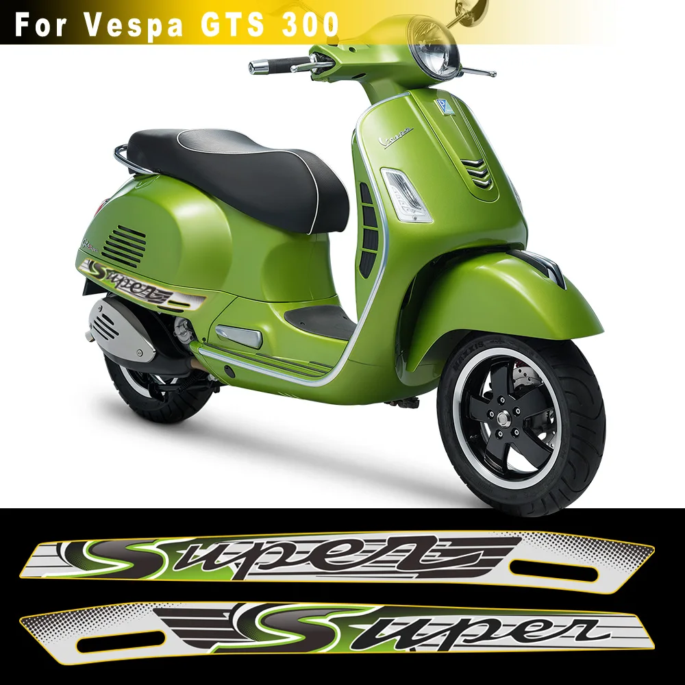 Наклейки для PIAGGIO Vespa GTS 300 Gts300 Sport Gts серые синие наклейки с эмблемой