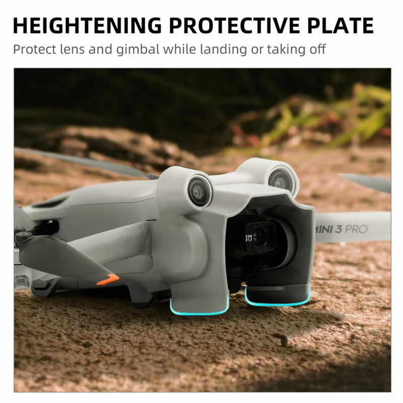 Бленда объектива для DJI Mini 3 Pro Аксессуары дрона Антибликовая линза