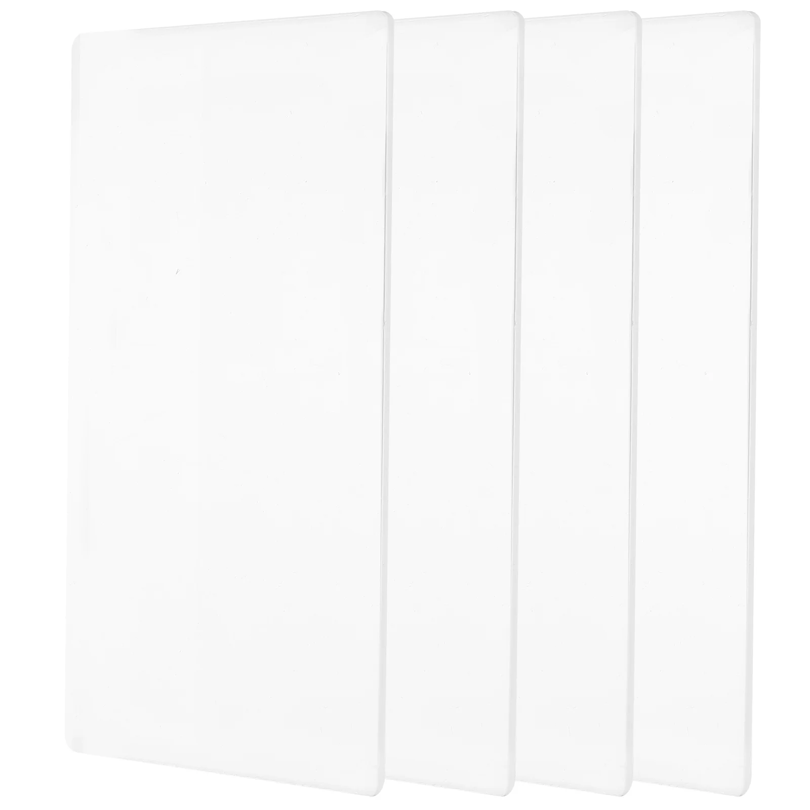 

4 Pcs Quicksand Stand Mold Acrylic DIY Decor Craft Home Goods Accessories Desktop Picture Display Decorative Ornament Child