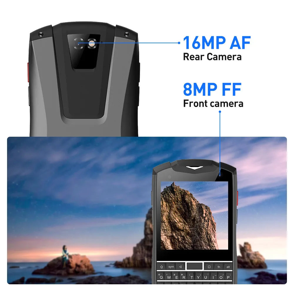 Unihertz титановый Карманный Маленький QWERTY смартфон Android 11 6 ГБ 128 Гб 3 1 дюйма две