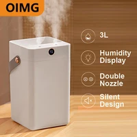3L Air Humidifiers Aromatherapy Diffuser Mist Air Ultrasonic Essential Oils Diffuser For Baby Kids Quiet Easy Clean Humidifiers