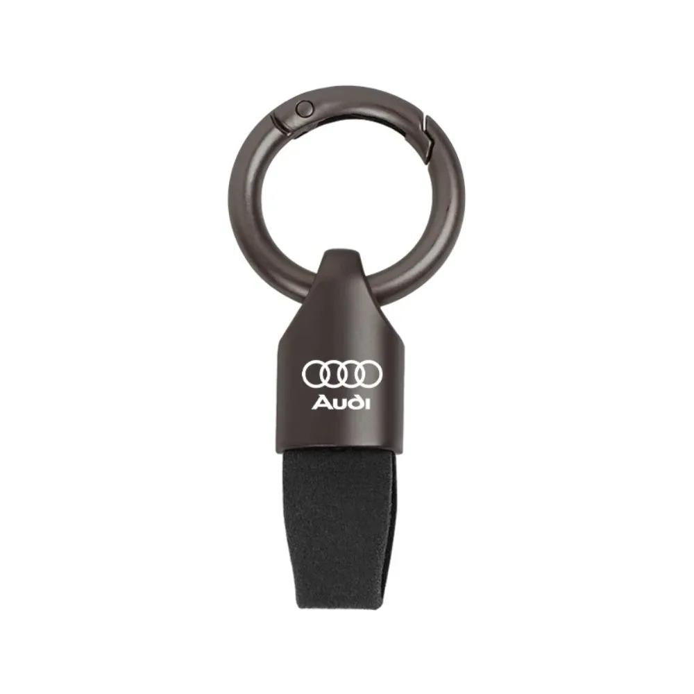 Замшевый автомобильный брелок для Audi 8V A6 C6 C7 A4 Q5 B6 B7 S line B9 A5 Q3 TT B8 8P A3 Винтажный кожаный брелок из цинкового сплава Аксессуары (art.: 3920d0964bbd8) - 3920d0964bbd8