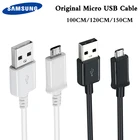 Оригинал, Samsung, быстрое зарядное устройство micro usb кабель 11.21.5 м 2A линия передачи данных для SAMSUNG Galaxy S6 S7 Edge Note 4Note 5 J4 J6 J5 A3 A5 A7