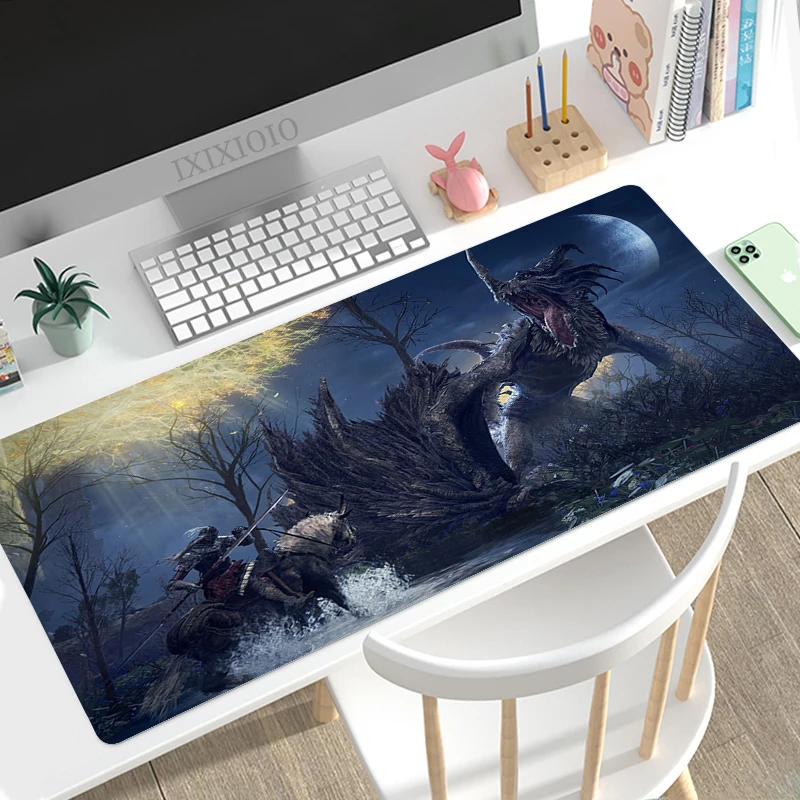 

Elden Ring Mouse Pad Gamer XL New Large Custom Home Mousepad XXL Playmat Carpet Office Soft Non-Slip Laptop Mice Pad