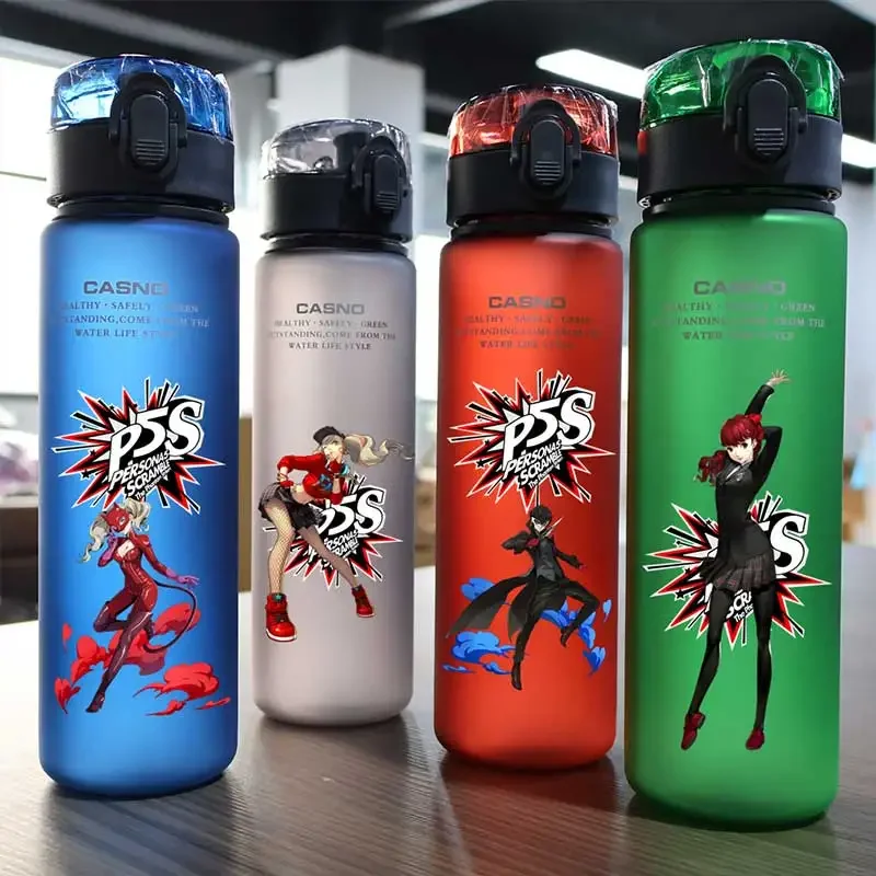 560 мл мультяшная большая емкость Persona бутылка для воды студенческая спортивная