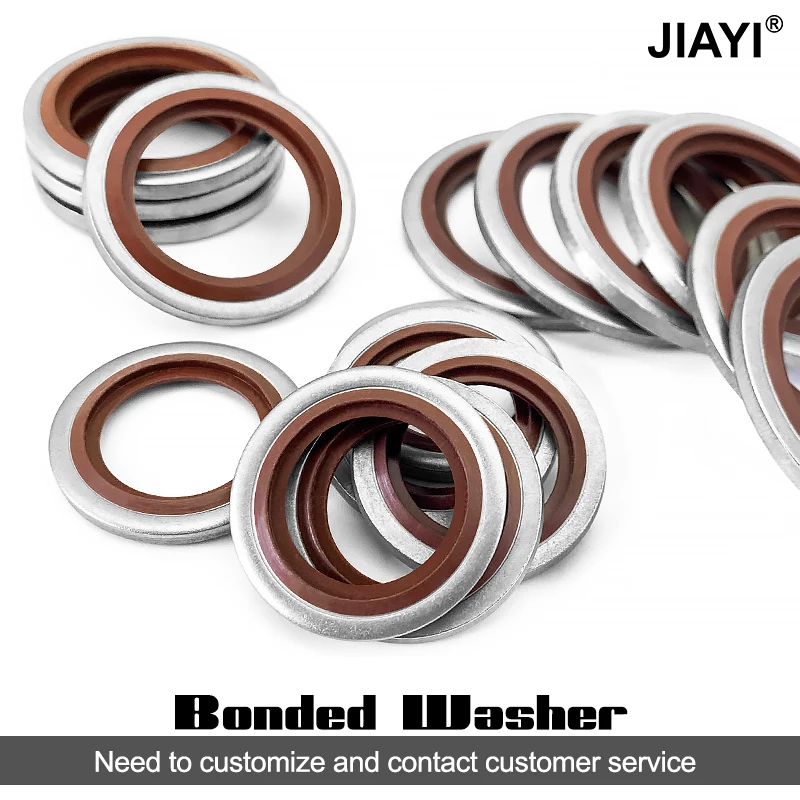 Углеродистая сталь - нитрил (резина) Комбинированная прокладка Уплотнительное