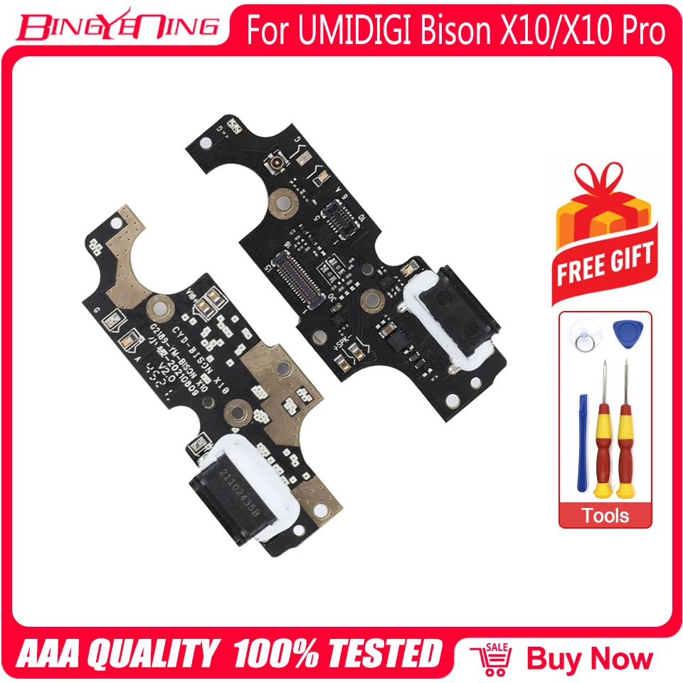 Оригинальная новая USB-плата UMI UMIDIGI Bison X10 для Pro USB-разъем зарядная плата запасные