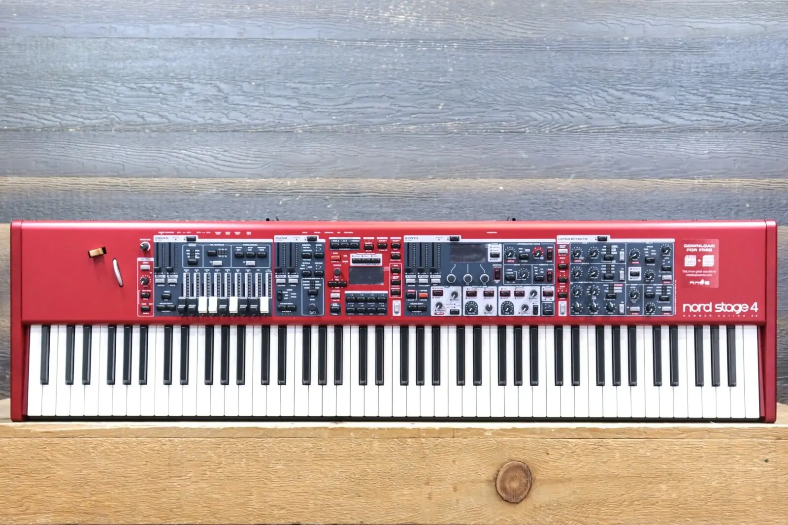 

NEW PROMO Nord Stage 4 88 Fully Weighted Triple