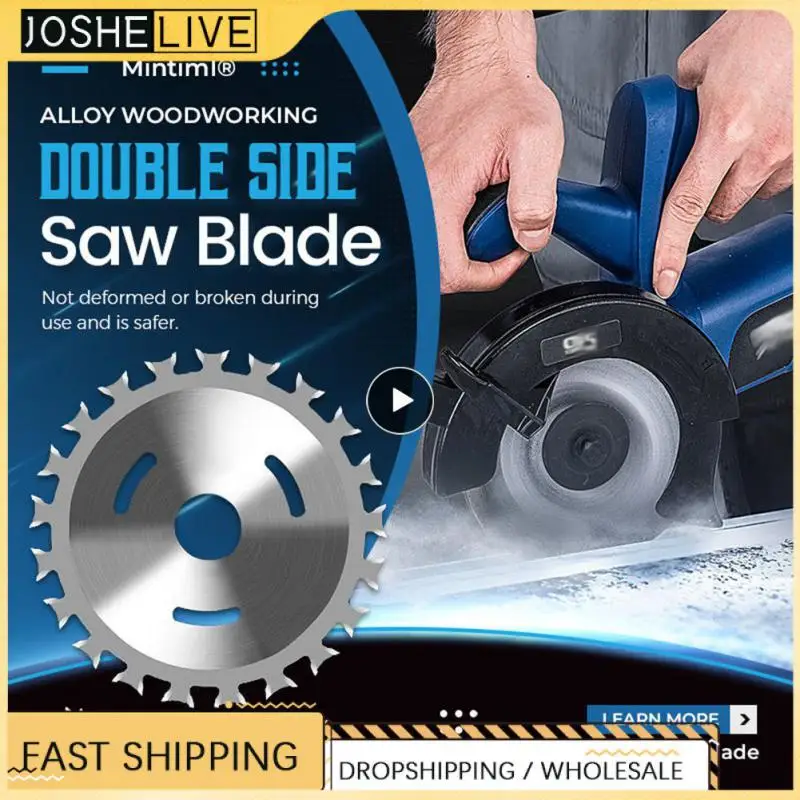 

Cutting Disc Hard Alloy Double Side Drilling Tool For Wood Plastic Aluminum And Steel Saw Blade Woodworking Tools Rotating