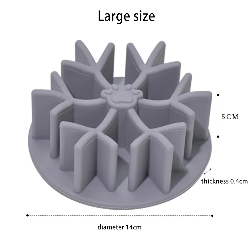 Вставка для медленной кормушки собак силиконовая миска против удушения с