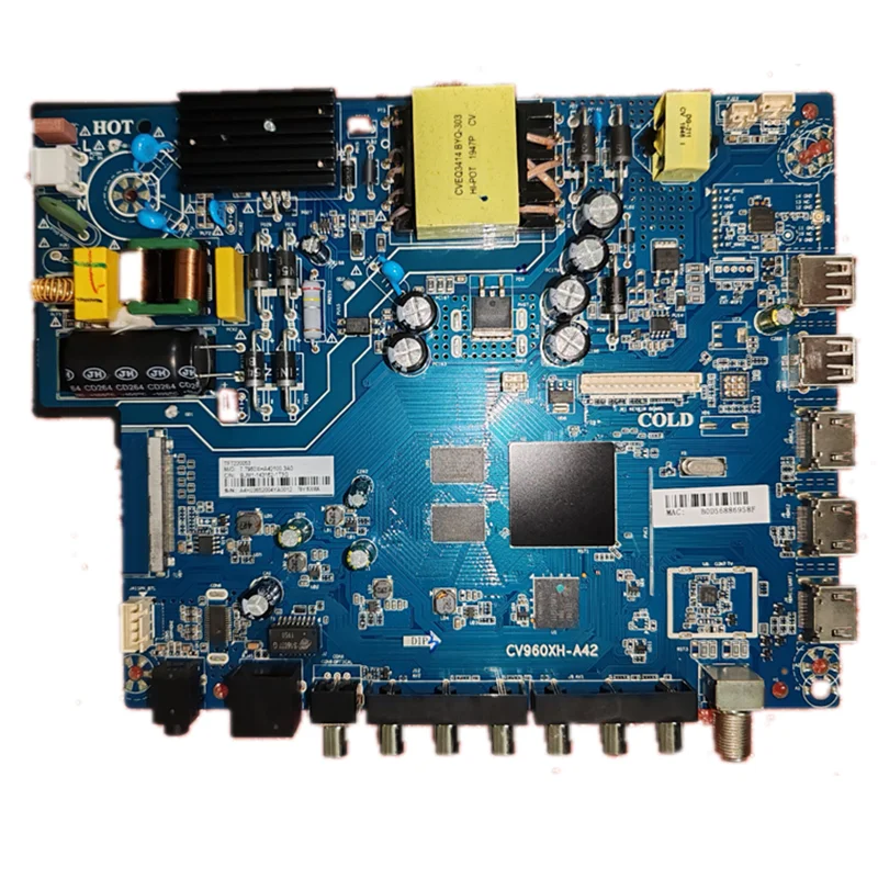 Материнская плата CV960XH-A42 4 ядра 4k Android 7 1 версия WiFi TV