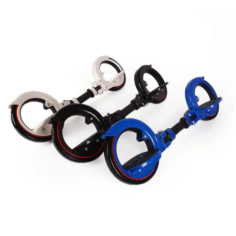 

Extreme Roller Skate Cycle Skater Kick Scooter Freestyle Stunt Skateboard Rollers Adult 2 Wheels Balancing Sports Kickboard CX