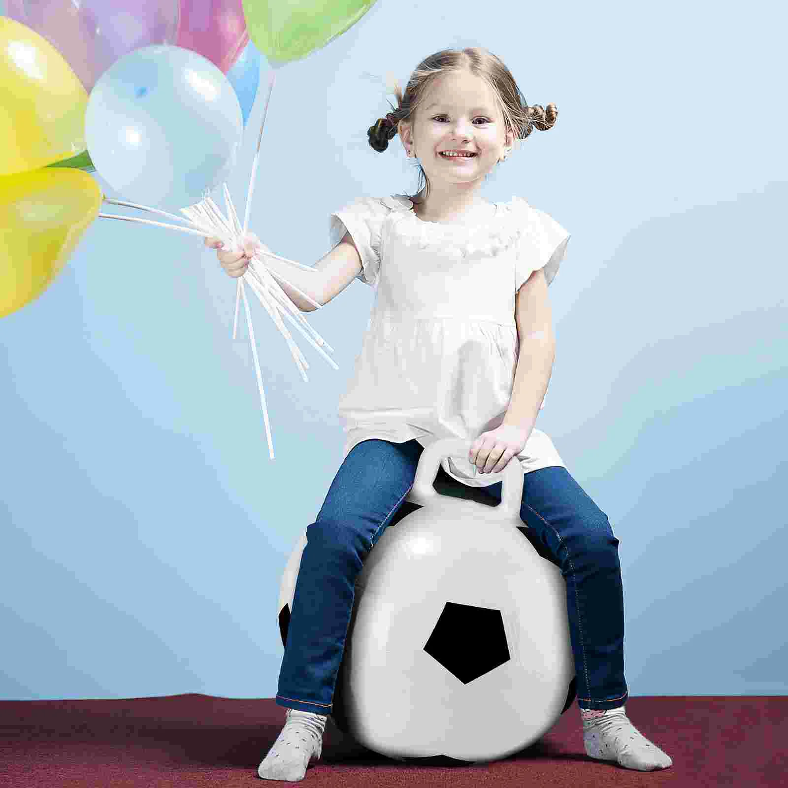 Игрушка для аквапарка надувной мяч из ПВХ эластичный круассан футбольные