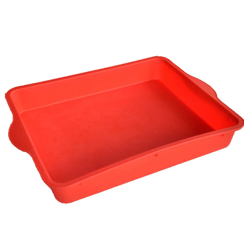 

Non-stick Square Silicone Cake Mold Cake Pan Baking Pans Bakeware DIY Cake Tools