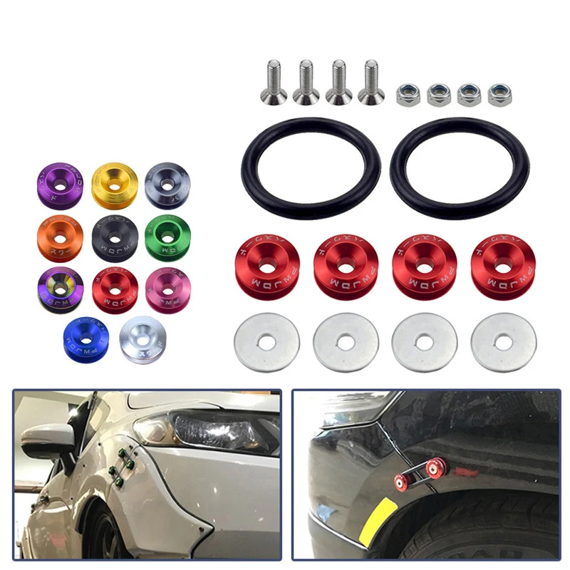 Универсальные алюминиевые быстросъемные крепежи для передних бамперов/задних