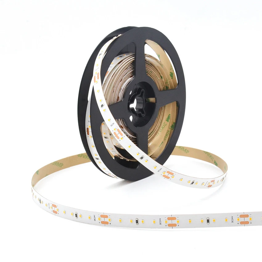 

2216 SMD LED Strip DC24V LED strip 120Led/m CRI95 White PCB Board Micro 2216 LED flexible strip high lumen tape 5m/lot
